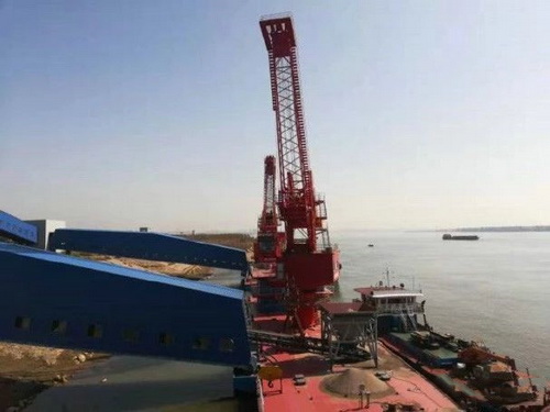 湖北一永久性砂石集并中心建成，總投資約2.5億元，年設計吞吐量360萬噸