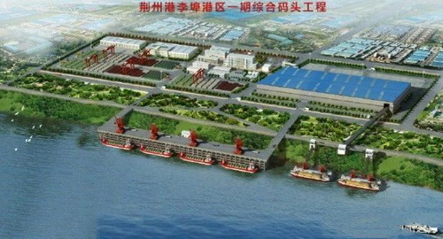湖北一永久性砂石集并中心建成，總投資約2.5億元，年設計吞吐量360萬噸