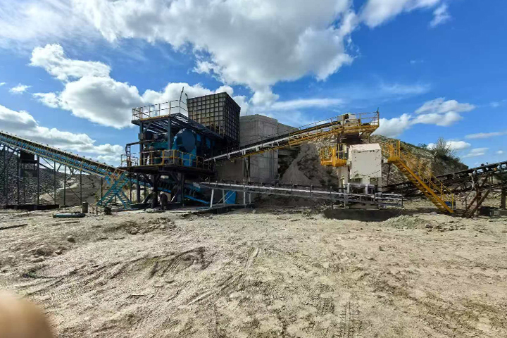 沙特250TPH玄武巖破碎線